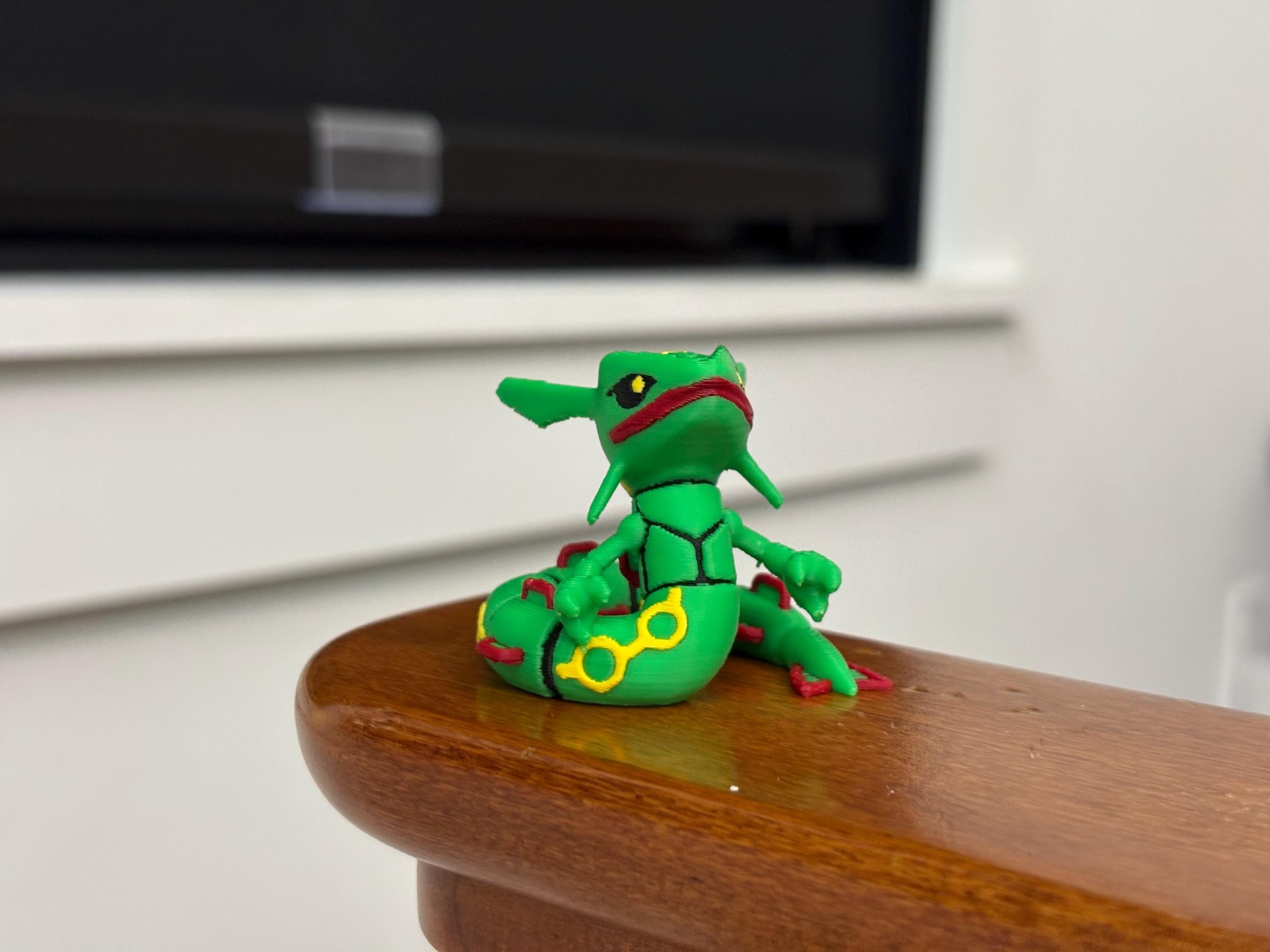 3-Pack Mini Legendary Weather Trio Collectibles - Rayquaza, Groudon, Kyogre -  3D Printed Miniatures