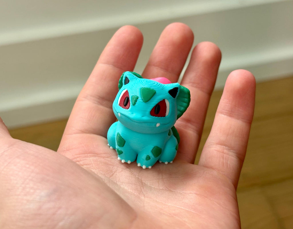Mini Pocket Monster Figurines Set - Evolutions Starter Pack, Custom 3D Printed Miniature Collectibles, Gaming Desk Decor and Tabletop Toys