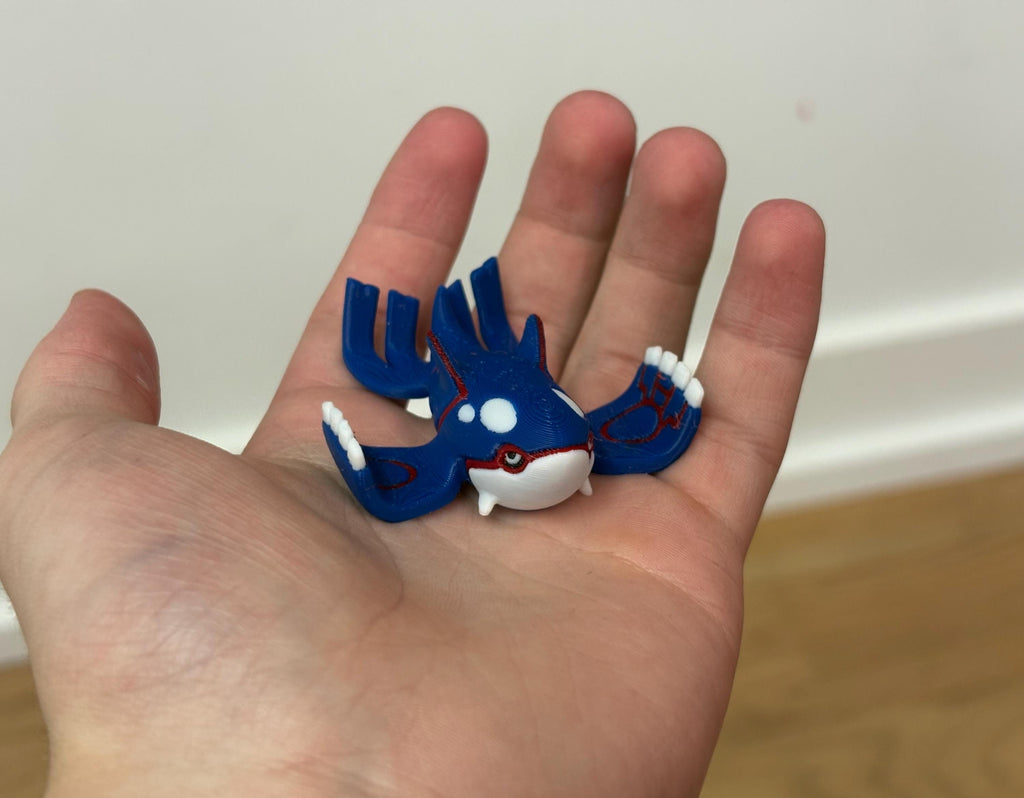 3-Pack Mini Legendary Weather Trio Collectibles - Rayquaza, Groudon, Kyogre -  3D Printed Miniatures