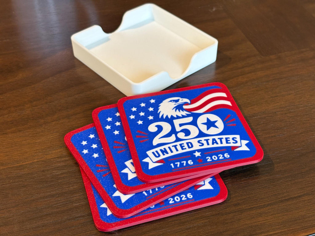 America 250th Anniversary Coasters