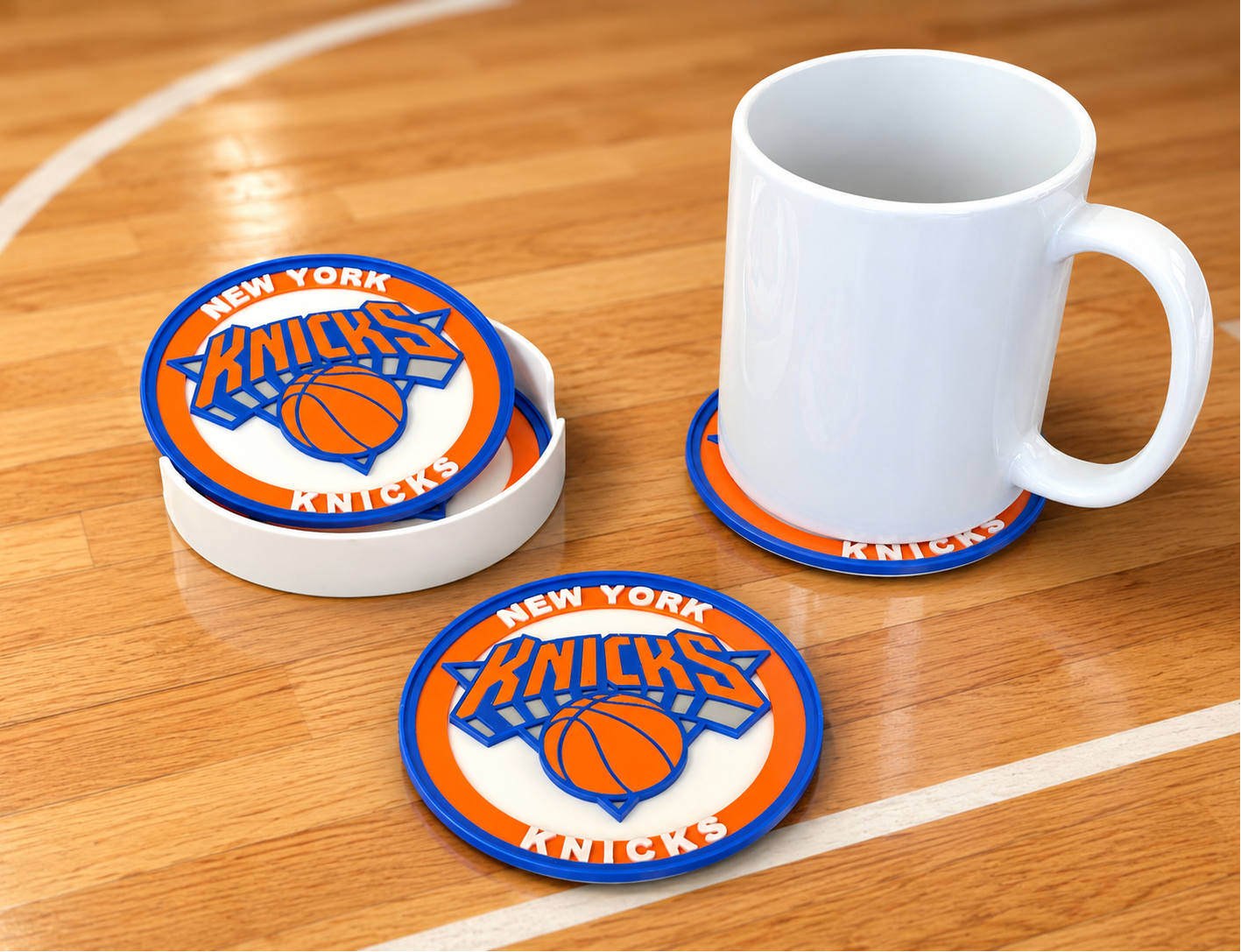 2026 NBA Champions New YorkHandmade Coaster – Orange County, NY | Limited