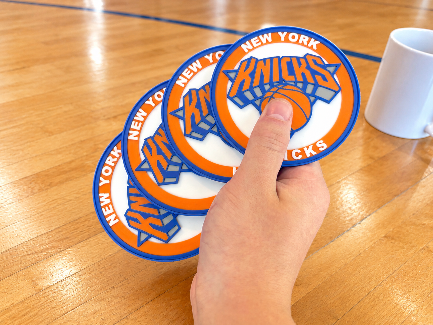 2026 NBA Champions New YorkHandmade Coaster – Orange County, NY | Limited