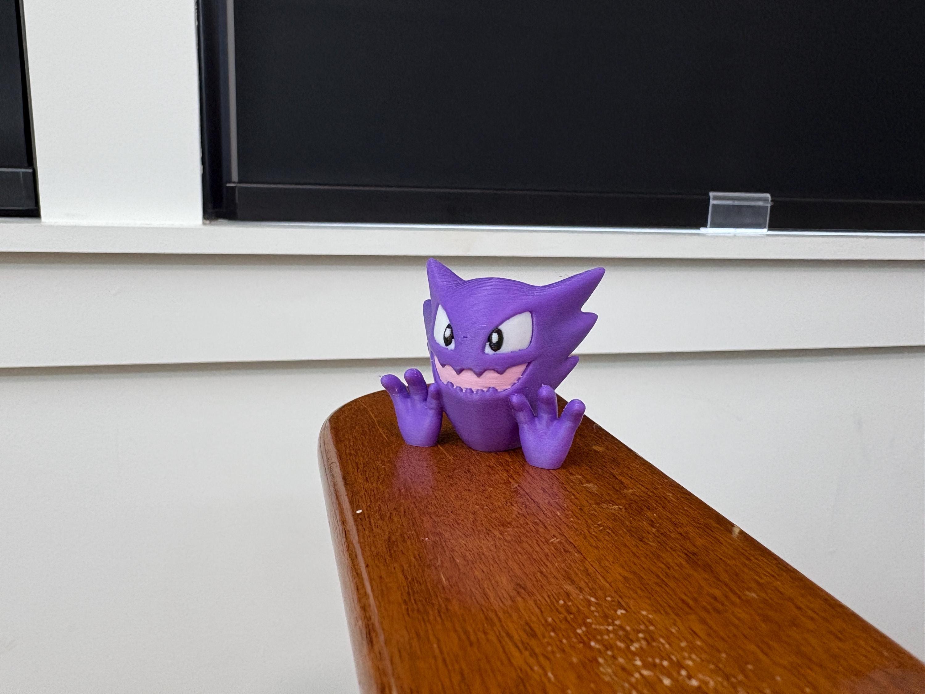 Geng Evolution Set - Gast Haunt Geng & Mega Geng - Pocket monster  3D Printed Figures, Gift, Desk Decor