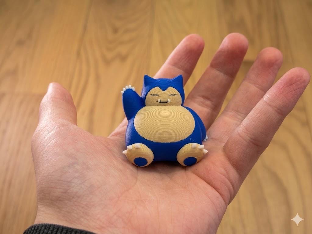 Charizard Blastoise Snorlax Venusaur Set – Pokemon 3D Printed Figures, Starter Final Evolutions, Anime Figures, Desk Decor, Gamer Gift