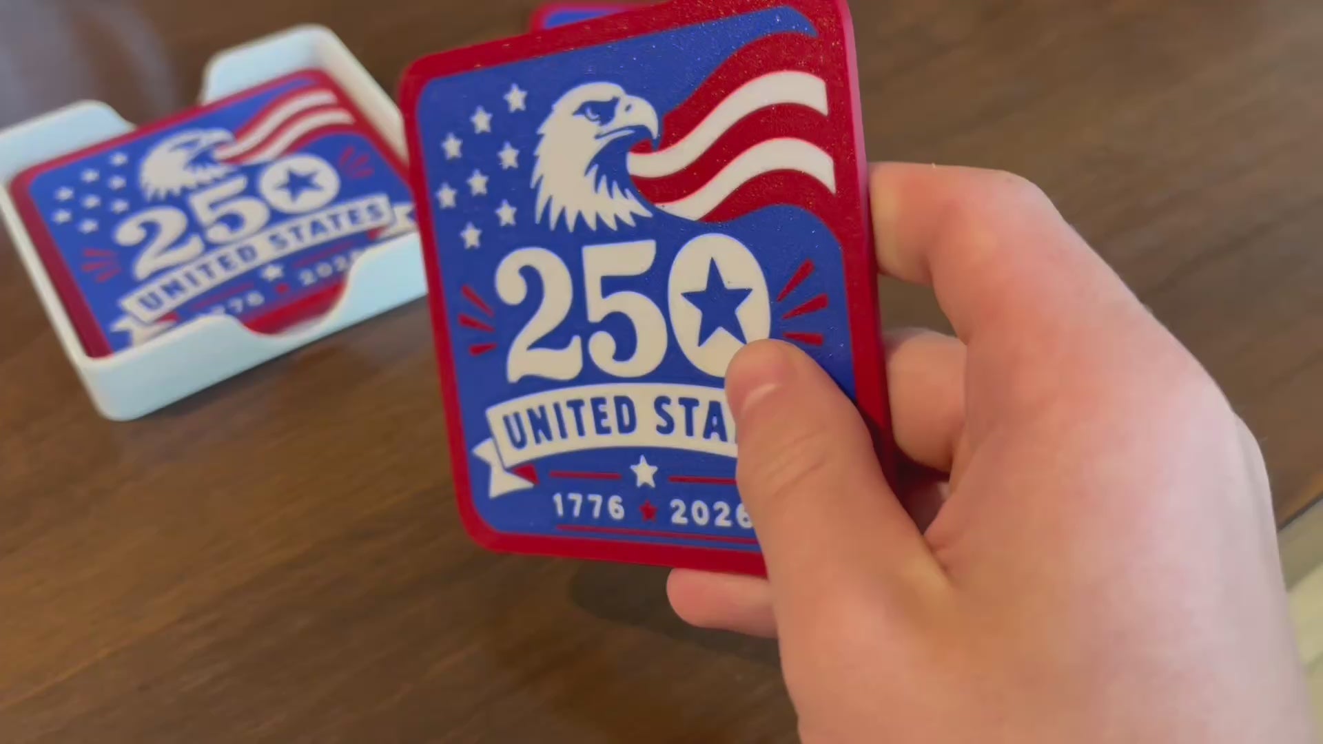 America 250th Anniversary Coasters
